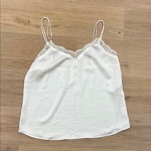 Abercrombie & Fitch Cream Lace Cami Top